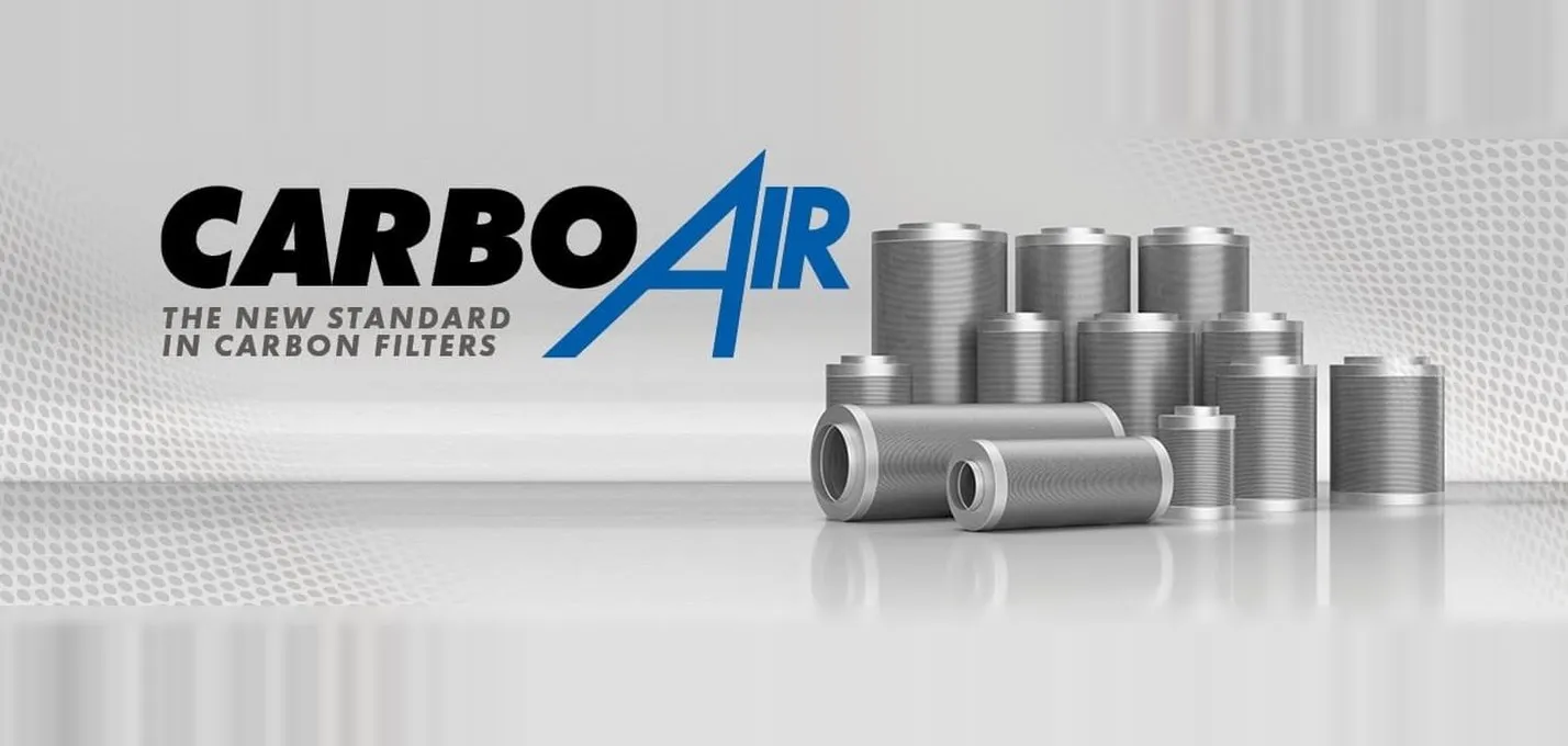 A range of CarboAir carbon filters in several sizes